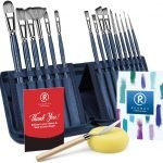 Rosmax Artist Paint Brush Set Series R, 15 Different Sizes