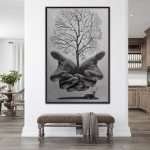 Painting by Ameer Alkaby | Titled "The Lung Of The World"