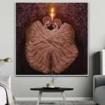 Painting by Jack Caldow - Titled: "Synergy"